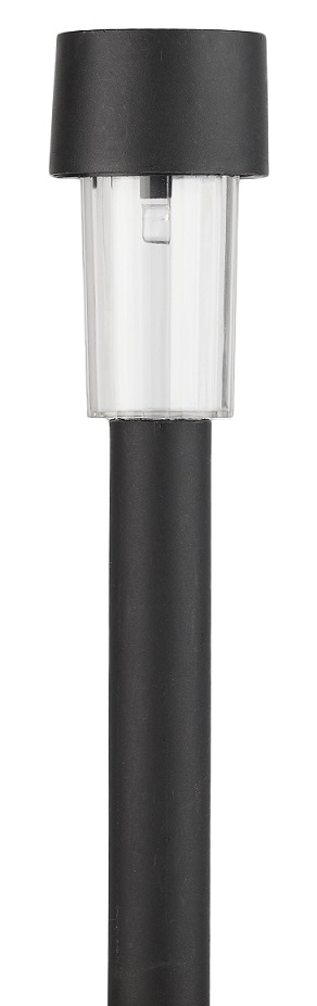 SL-PL32  ЭРА Садовый светильник на солнечной батарее, пластик, черный, 32 см
