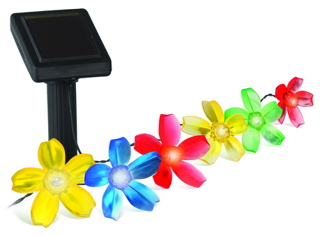 SL-PL400-FLW1  ЭРА Садовый светильник на солнечной батарее, пластик, цветной, черный, длина 400 см
