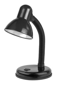 ЭРА наст.светильник N-120-E27-40W-BK черный