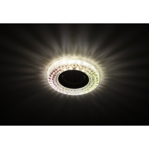 Светильник DK LD15 SL RGB/WH  ЭРА декор cо светодиодной подсветкой MR16, мультиколор
