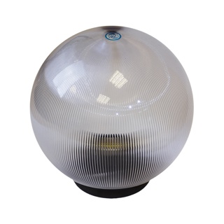 НТУ 02-100-302 ЭРА Светильник садово-парковый, шар прозрачный призма D=300 mm
