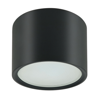 OL7 GX53 BK Подсветка ЭРА Накладной под лампу Gx53, алюминий, цвет черный (40/1440)