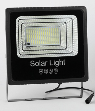 Прожектор светодиодный уличный ERAPRO-100 на солн. бат. 100W, 1200 lm, 5000K, с датч. движения, ПДУ, IP65