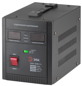 СНПТ-2000-РЦ ЭРА Стабилизатор напряжения переносной, ц.д., 90-260В/220В, 2000ВА