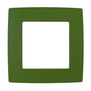 12-5001-27  ЭРА Рамка на 1 пост, Эра12, зелёный