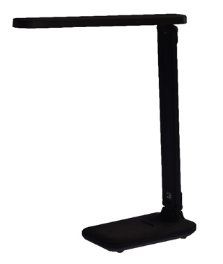 Настольный светильник ЭРА NLED-495-5W-BK светодиодный аккумуляторный складной черный