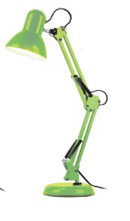 Настольный светильник ЭРА N-214-E27-40W-GR зеленый