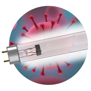 UV-С ДБ 15 Т8 G13 ЭРА Бактерицидная ультрафиолетовая лампа T8/15W