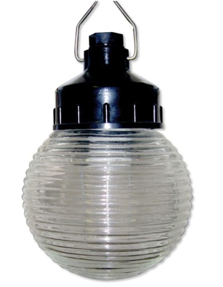 Светильник ЭРА НСП 01-60-003 подвесной Гранат стекло IP20 E27 max 60Вт D150 шар