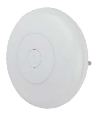 Ночник - светильник светодиодный ЭРА NN-632-SW-W в розетку с выключателем белый