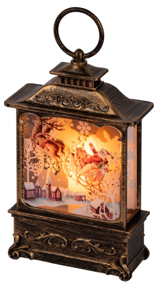 ENIN-HW ЭРА Новогодний декоративный светильник Новогодние истории, динам. свет, 7*4*13 см, 1 LED