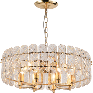 Люстра Rivoli Sylvia 1049-308 8 х Е14 40 Вт хрусталь