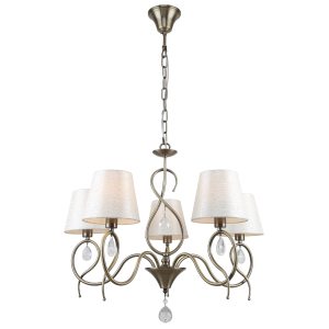 Люстра Rivoli Beatrix 2067-305 5 х Е14 40 Вт классика