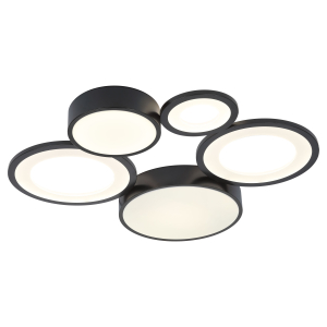 Светильник потолочный светодиодный Rivoli Aliona 6161-201 LED 110 Вт 3000 - 6000 К с пультом