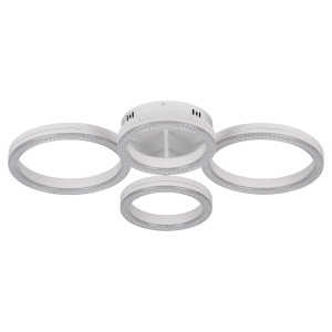 Светильник потолочный светодиодный Rivoli Juniper 6187-702 LED 75 Вт 3000-6000К белый с пультом