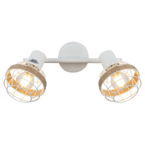 Светильник настенно-потолочный спот Rivoli Anselma 7034-702 2 x E14 40 Вт поворотный