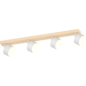 Светильник настенно-потолочный спот Rivoli Vivian 7078-704 4хGX53 15 Вт поворотный