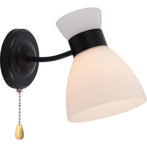 Бра светильник Rivoli Aemilia 9185-401 настенный 1хЕ27 60 Вт модерн с выключателем